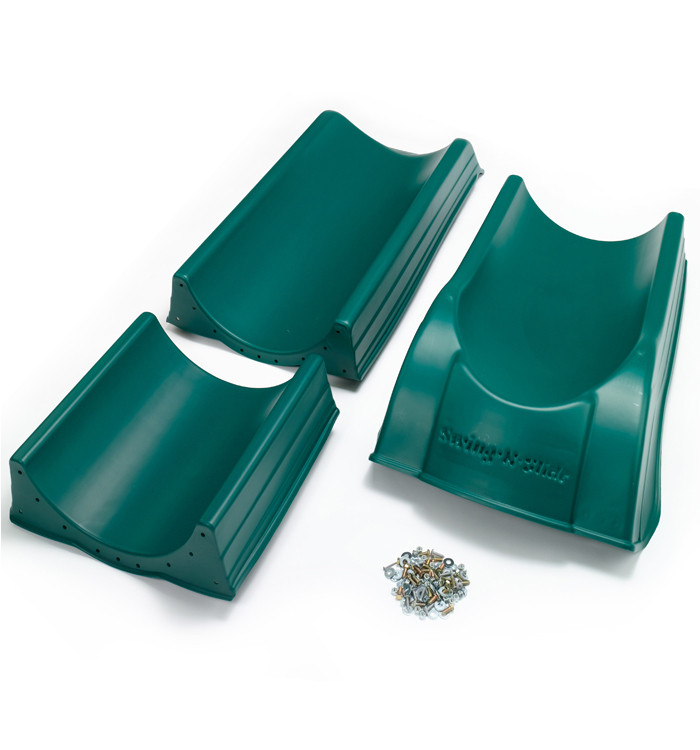 Green Super Summit Replacement Slides for Swing Sets | Swing Set