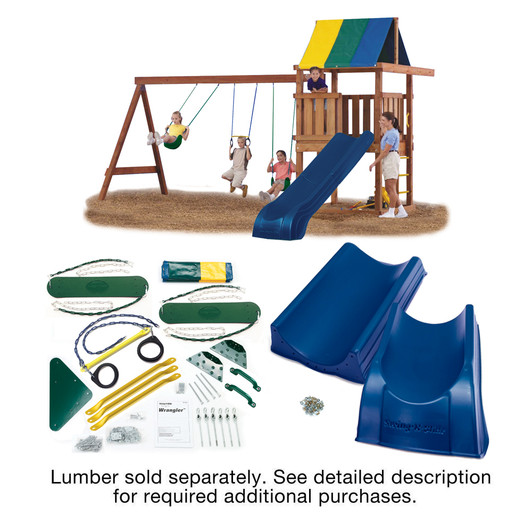 Wrangler Deluxe Play Set Hardware Kit with Slide