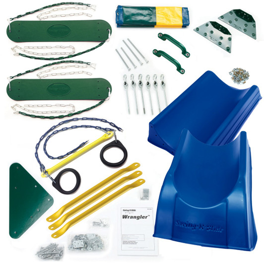Wrangler Deluxe Play Set Hardware Kit with Slide