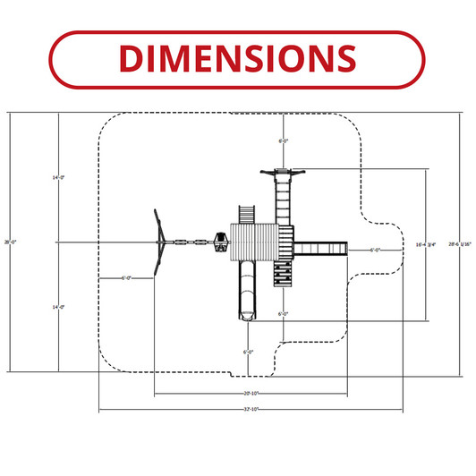 Super Knightsbridge Wood Complete Play Set