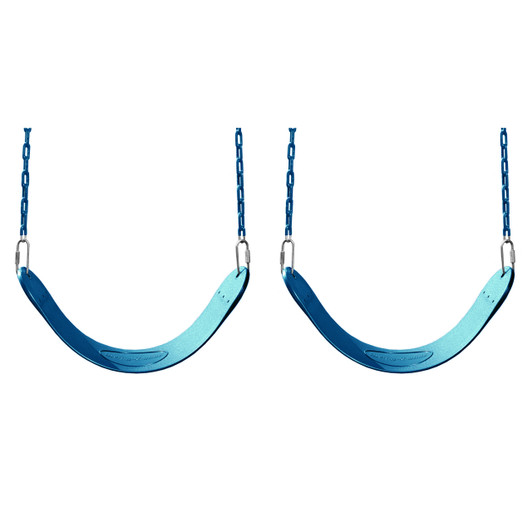 Swing Seats, Blue (Pair)