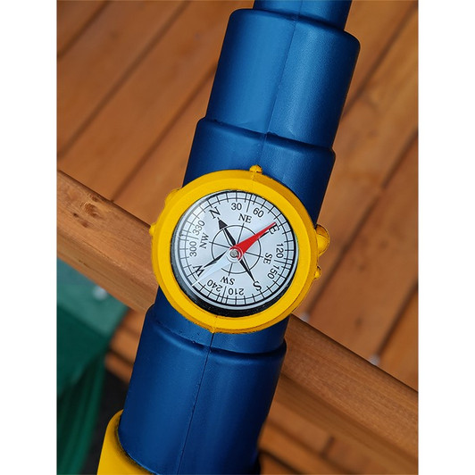 Playset Telescope with Working Compass - Blue