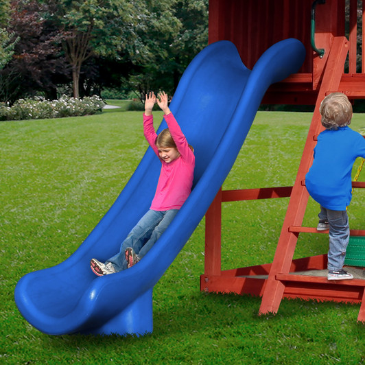 Super Scoop Slide, Blue - 5' Deck