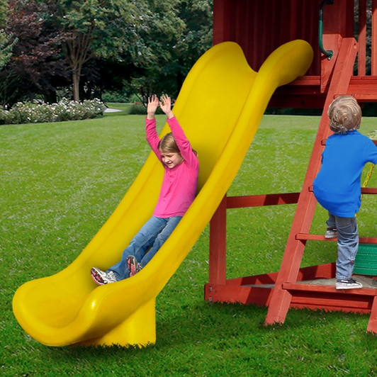 Super Scoop Slide, Yellow - 5' Deck
