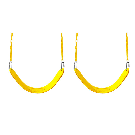 Swing Seats, Yellow (Pair)