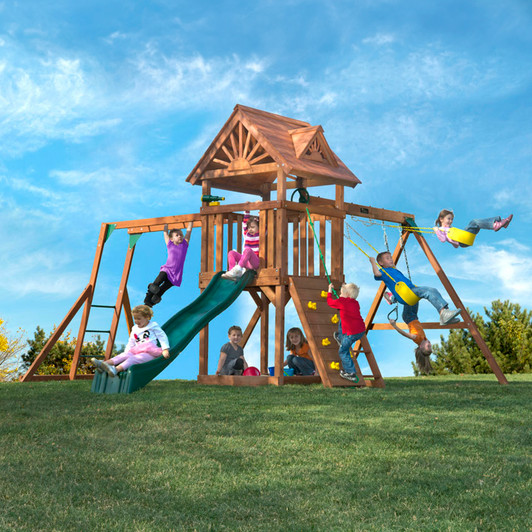 High Flyer Deluxe w/ Monkey Bars