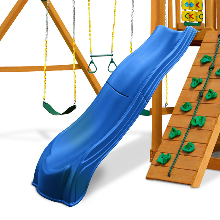 Olympus Wave Slide Provides Fun on the Playground | Swing