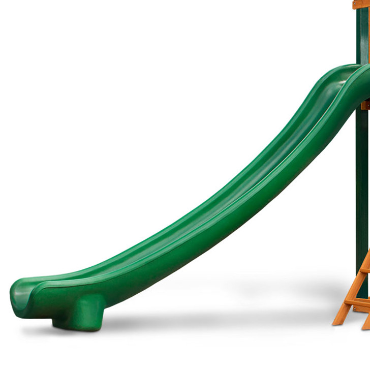 Super Scoop Slide, Green - 7' Deck