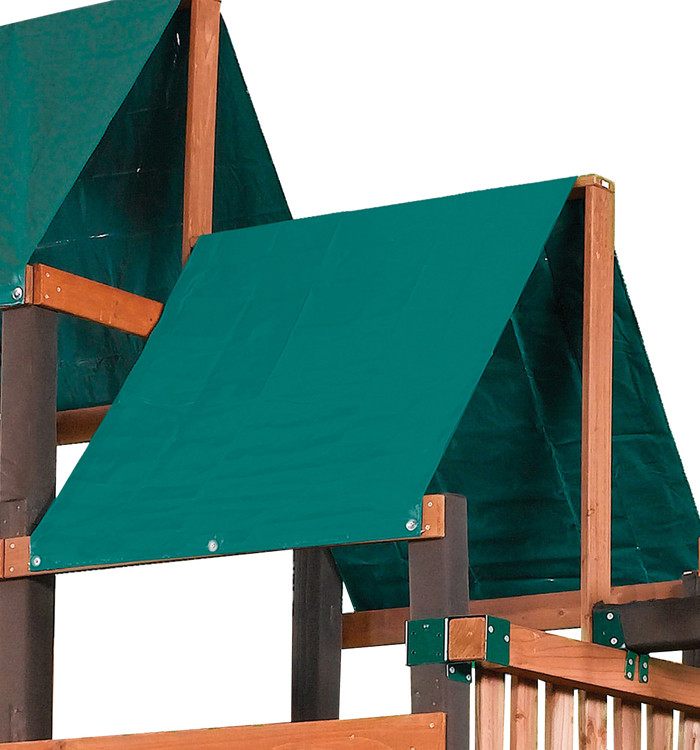 Vinyl Canopy Roof for Swing Sets by SwingNSlide Wooden Playset Accessories