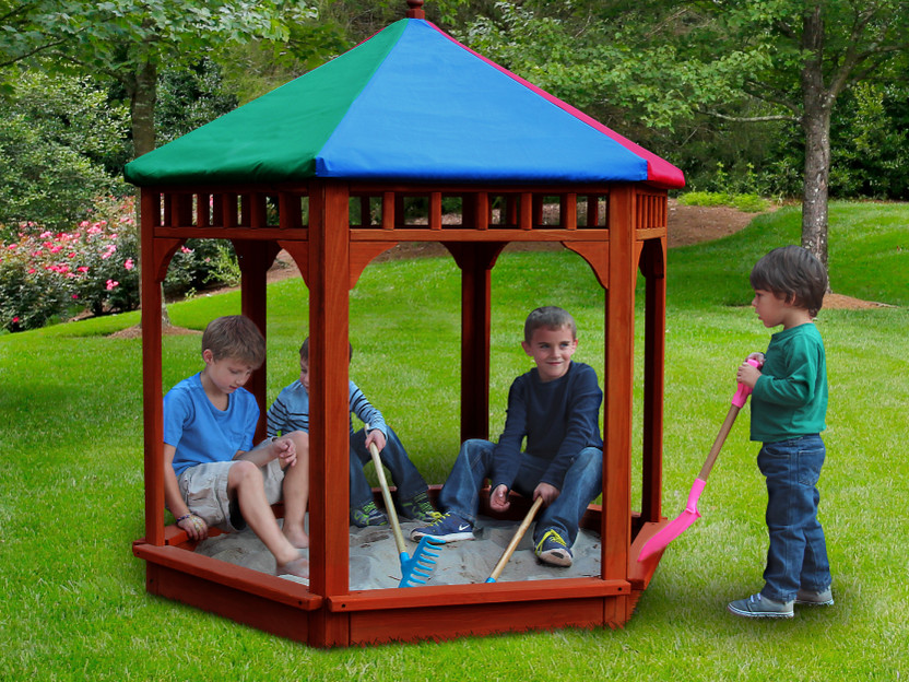 Introducing the Play-Zee-Bo: All About Our Covered Sandbox Introducing the Play-Zee-Bo: All About Our Covered Sandbox