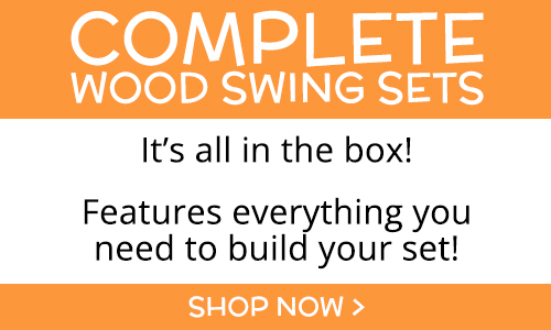 Shop complete wood swing sets - featuring everything you need to build your set!