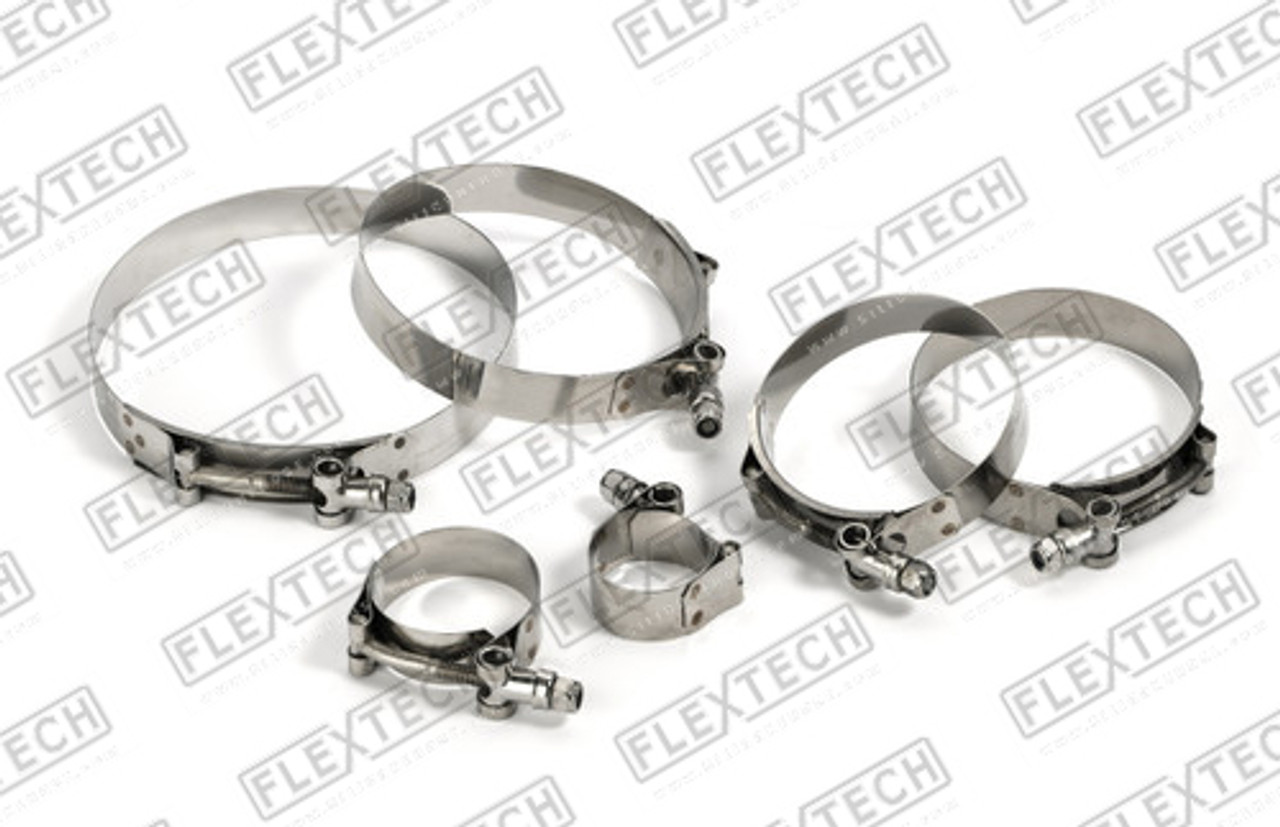 1.750" ID Silicone Flex Hose, 2 Ply Polyester Reinforced with Helical Wire Support, Blue Color