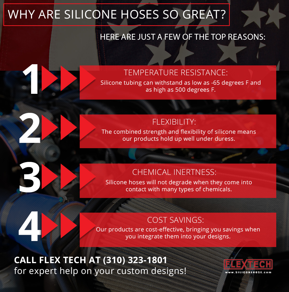Top Benefits Of Our Silicone Hoses For Your Applications Flex