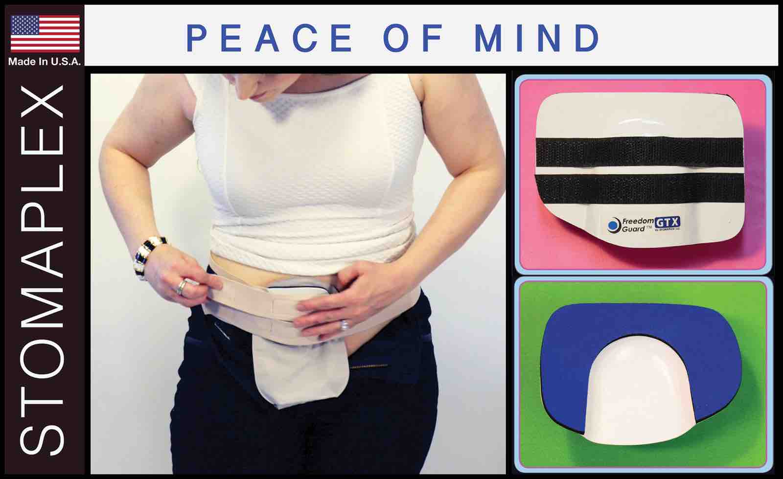 Stoma Guard Ostomy Belt Stomaplex