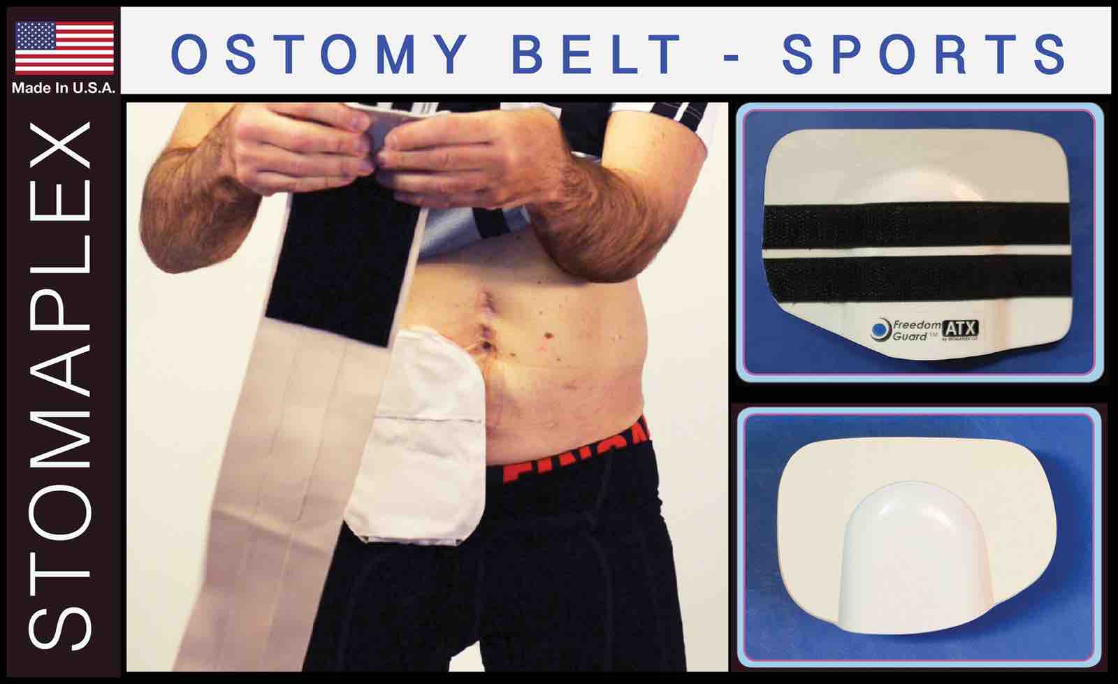 Stoma Guard Ostomy Belt Stomaplex
