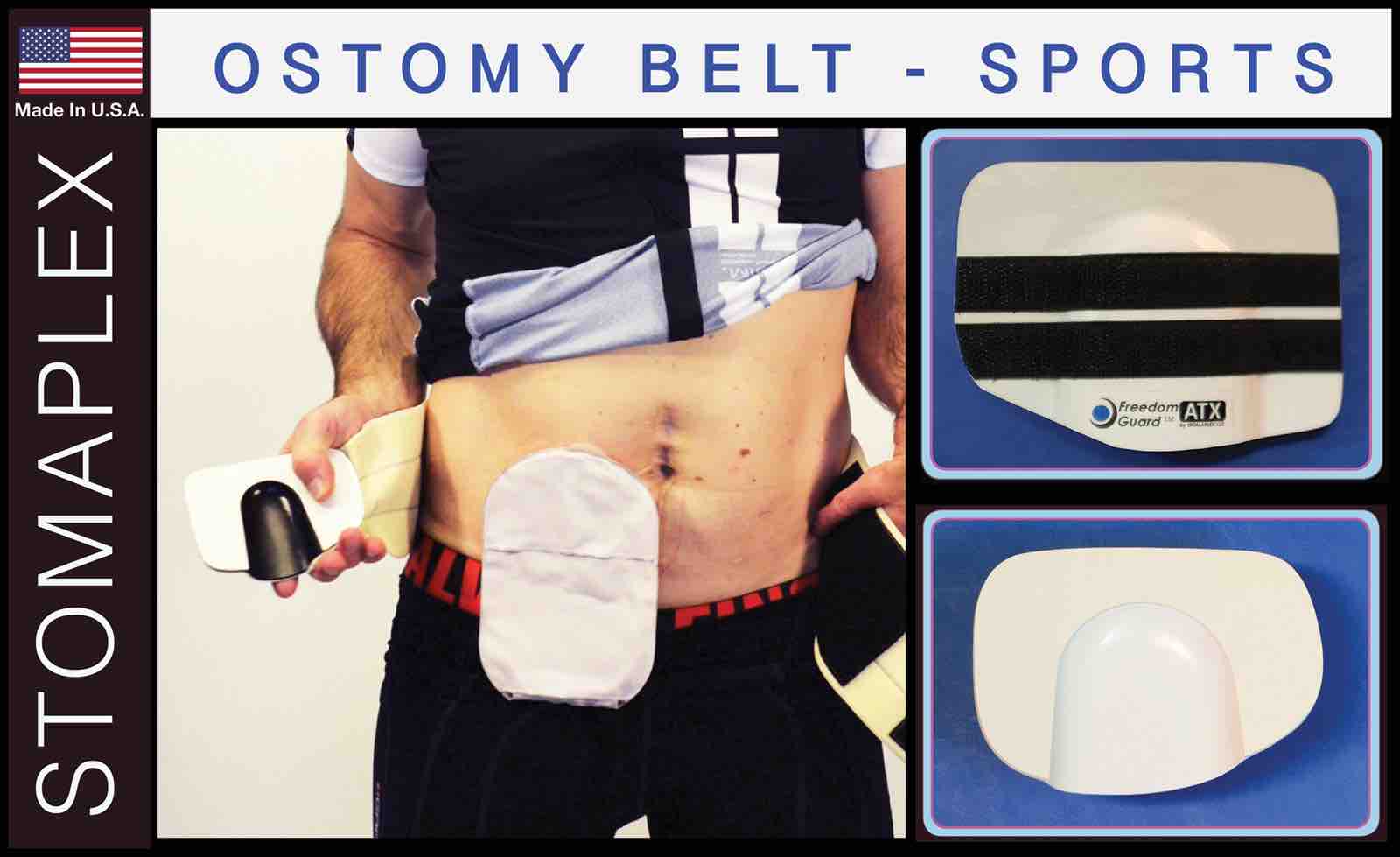 Stoma Guard Ostomy Belt Stomaplex