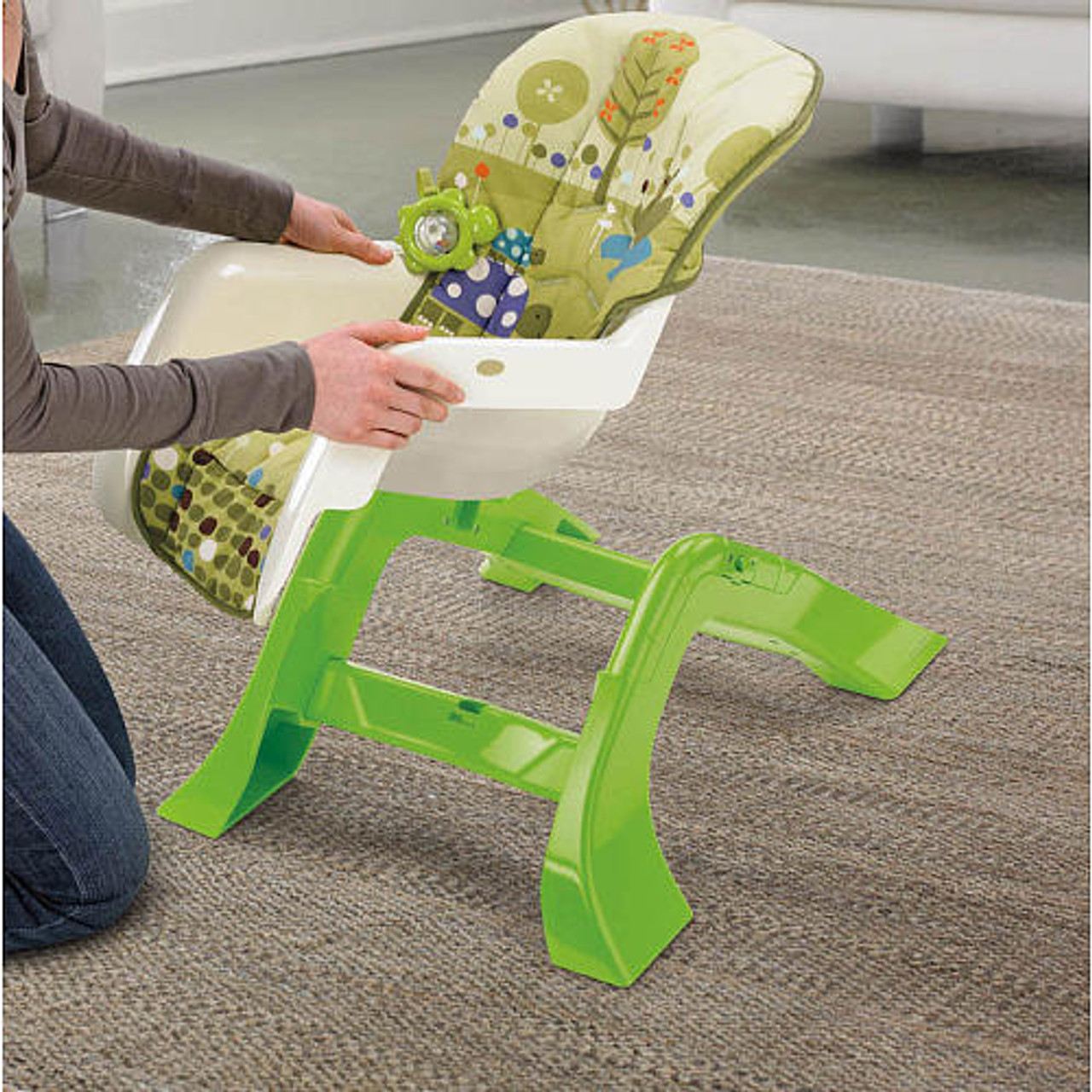 fisher price high chair ez clean