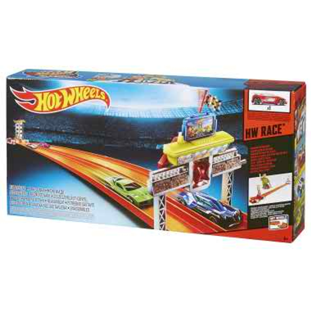 hot wheels track drag race