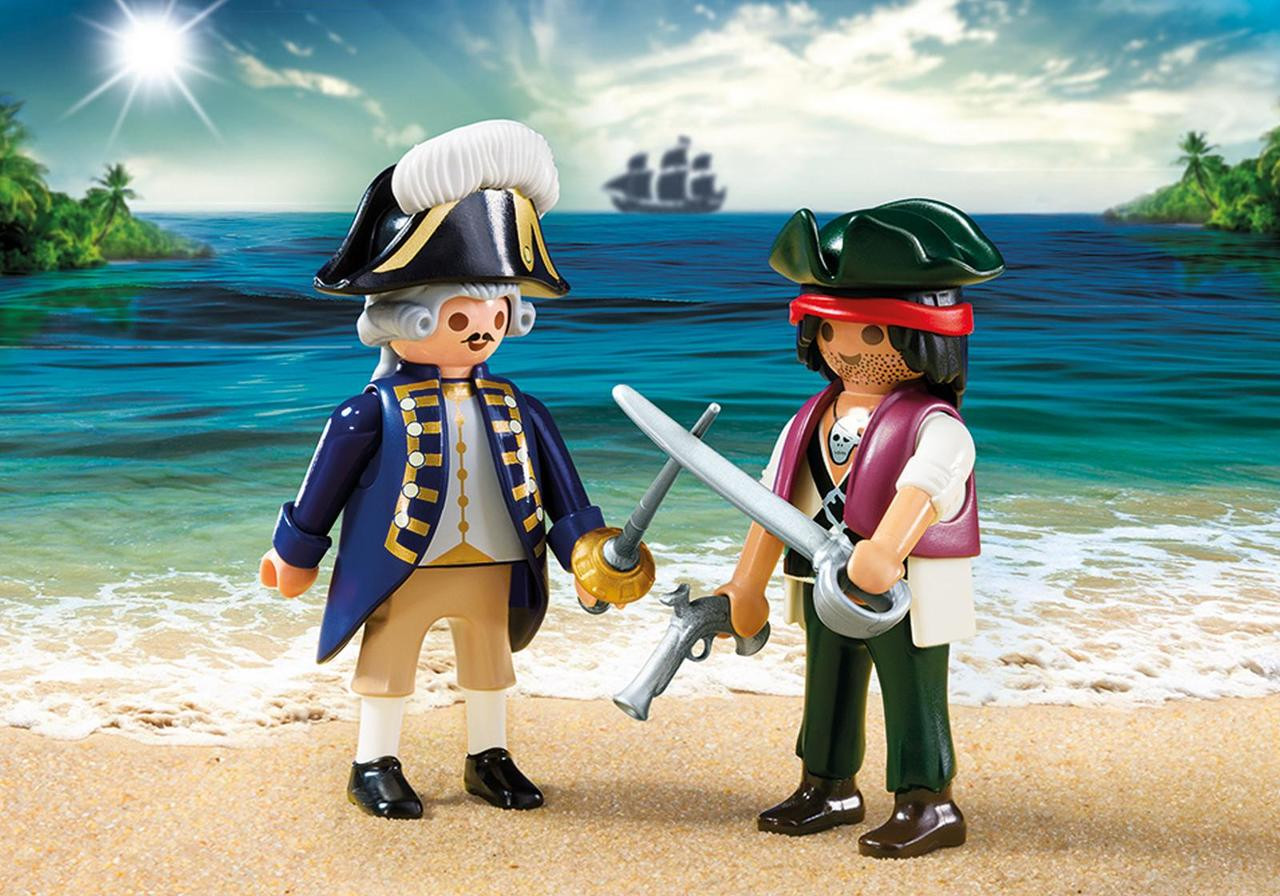 Duo Playmobil Pirata Original PLAYMOBIL® Pirates 5819 Duo Pack