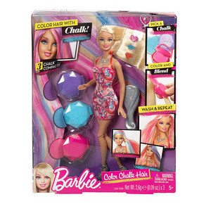 Barbie Barbie Hair Chalk Doll Y7450 Barbie Barbie Hair Chalk Doll Y7450