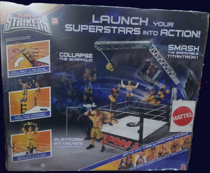 Mattel WWE® Super Strikers™ Turnbuckle Takedown™ Ring BJN10