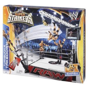 Mattel WWE® Super Strikers™ Turnbuckle Takedown™ Ring BJN10 Mattel WWE® Super Strikers™ Turnbuckle Takedown™ Ring BJN10