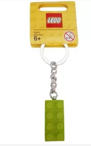 Keychain 2x4 Stud Lime green 852099