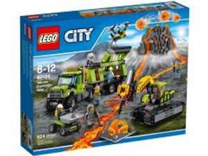 LEGO Volcano Exploration Base 60124