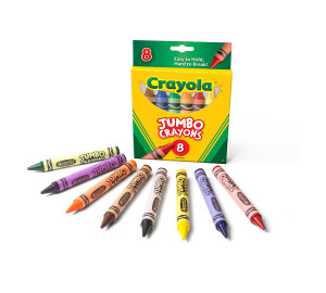 Crayola Crayola Jumbo Crayons 8 ct. 5203891010 Crayola Crayola Jumbo Crayons 8 ct. 5203891010