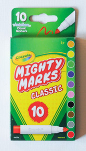 Crayola Crayola Mighty Marks Classic Market 10ct. 587630A000
