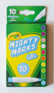 Crayola Crayola Mighty Marks Markers GEL 10ct. 587631A000