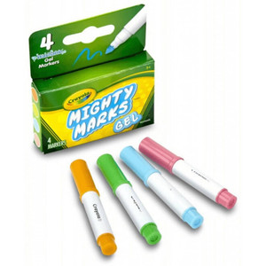 Crayola Mighty Marks (Mini) Gel Markers 4 ct.