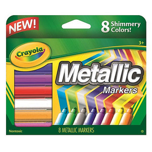 Crayola Metallic Markers 8 Colors