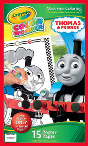Crayola Crayola Thomas & Friends Color Wonder Mess Free Poster Pages 7558610000 Crayola Crayola Thomas & Friends Color Wonder Mess Free Poster Pages 7558610000