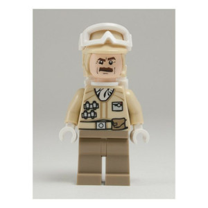 LEGO Hoth Rebel Trooper Minifigure from Lego Star Wars Theme LEGO Hoth Rebel Trooper Minifigure from Lego Star Wars Theme