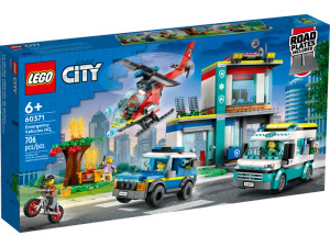 LEGO City Emergency Vehicles HQ 60371 LEGO City Emergency Vehicles HQ 60371