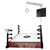 Mattel WWE® Super Strikers™ Turnbuckle Takedown™ Ring BJN10