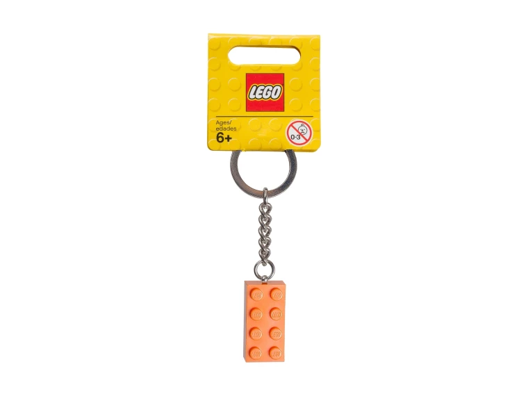 Keychain 2x4 Stud Orange 852097