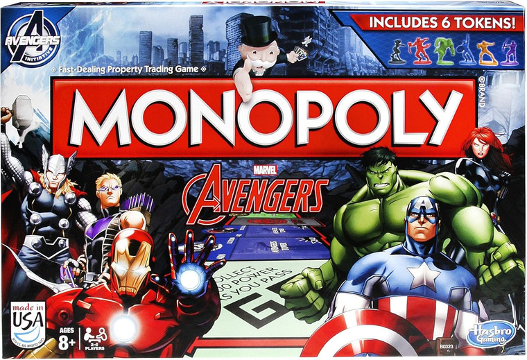Hasbro Monopoly Avengers B03232840