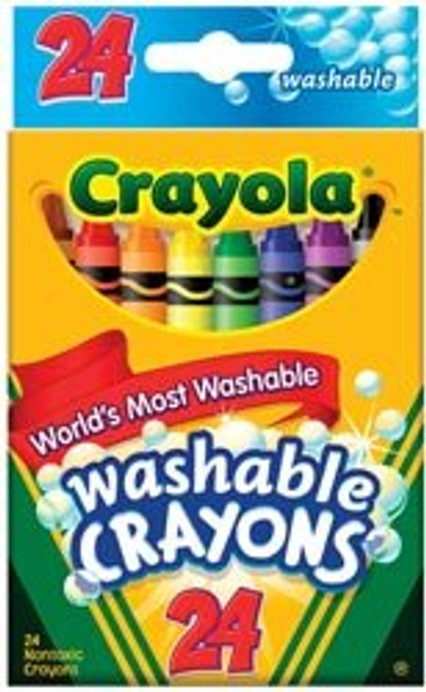 Crayola 24ct. Regular Washable Crayons 52-6924