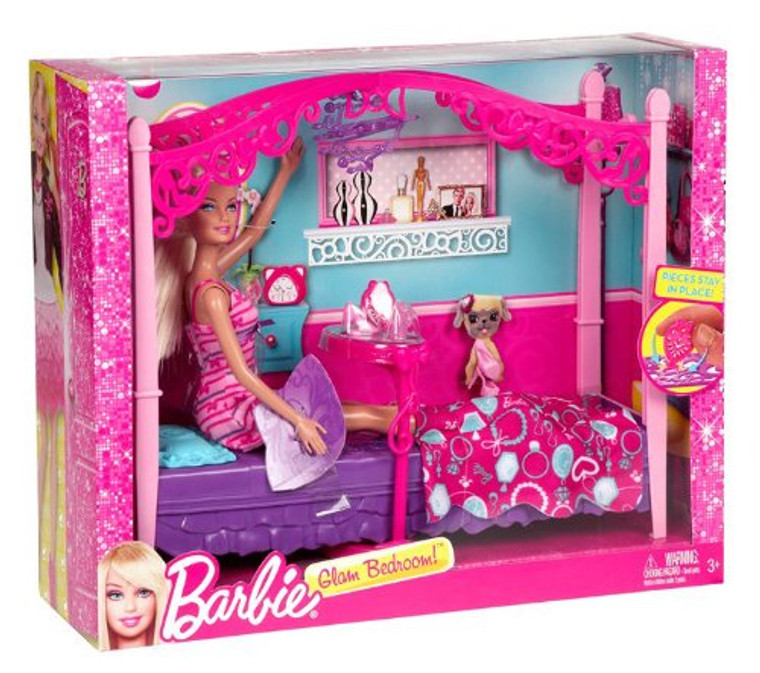 Barbie Barbie Glam Bedroom X7941