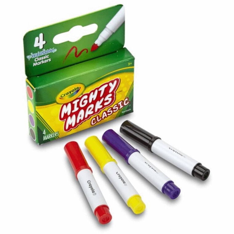 Crayola Mighty Marks (Mini) Classic 4 ct.