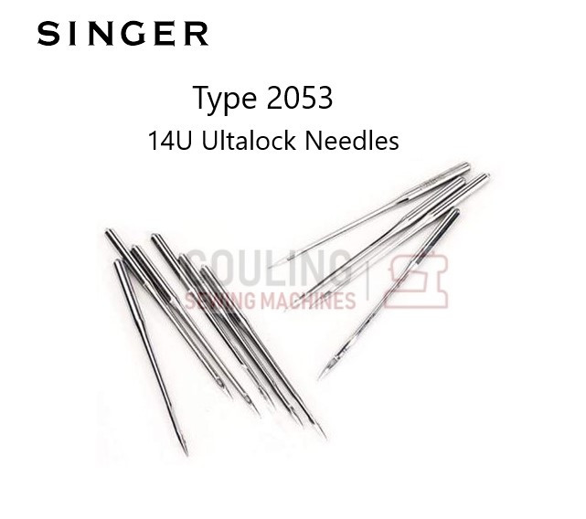 2053 Needles For Older Singer ULTRALOCK 14U12A 23A Overlock Strong