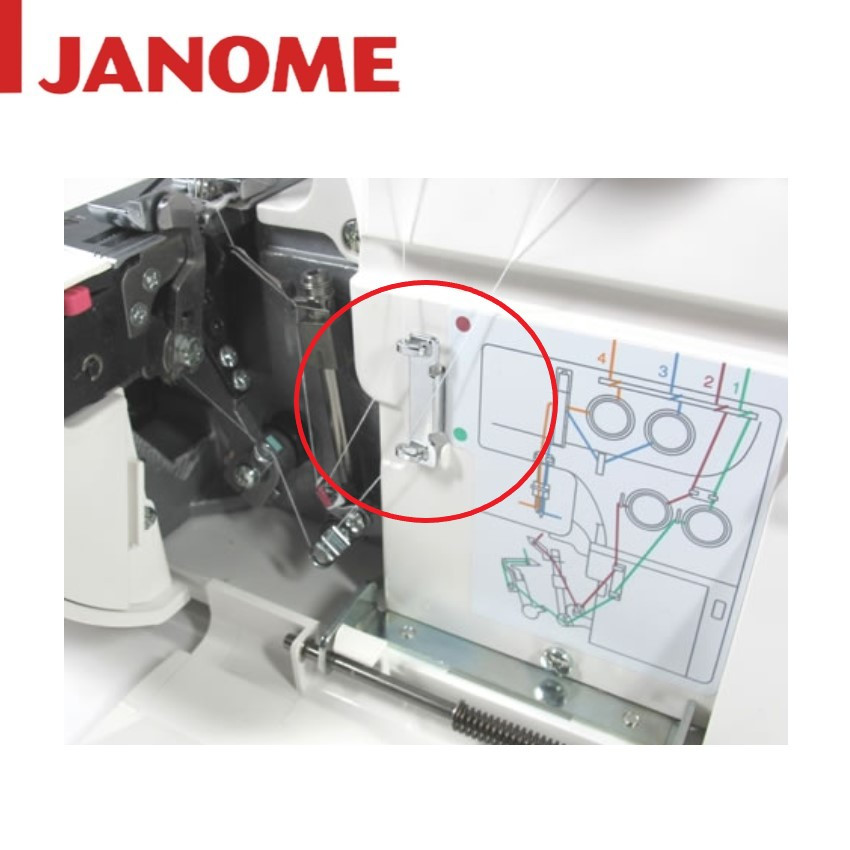 Spares & Accessories JANOME Overlocker Parts Page 1 Couling