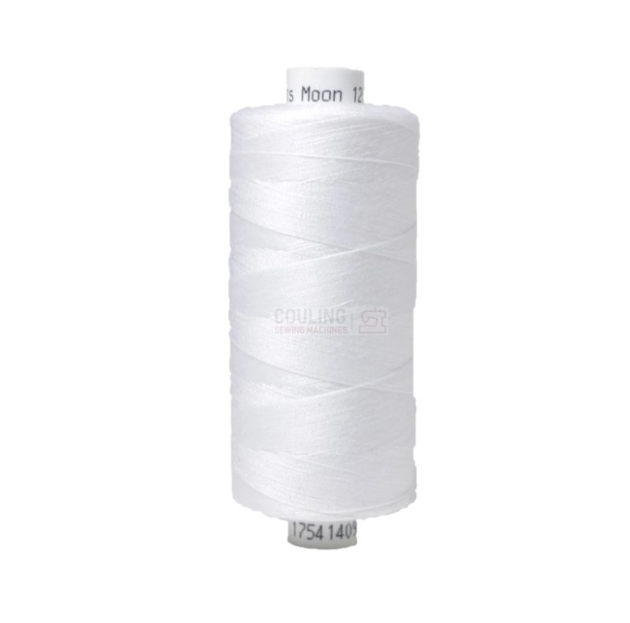 MOON Coats Polyester Sewing & Overlocker Thread 1000m - WHITE