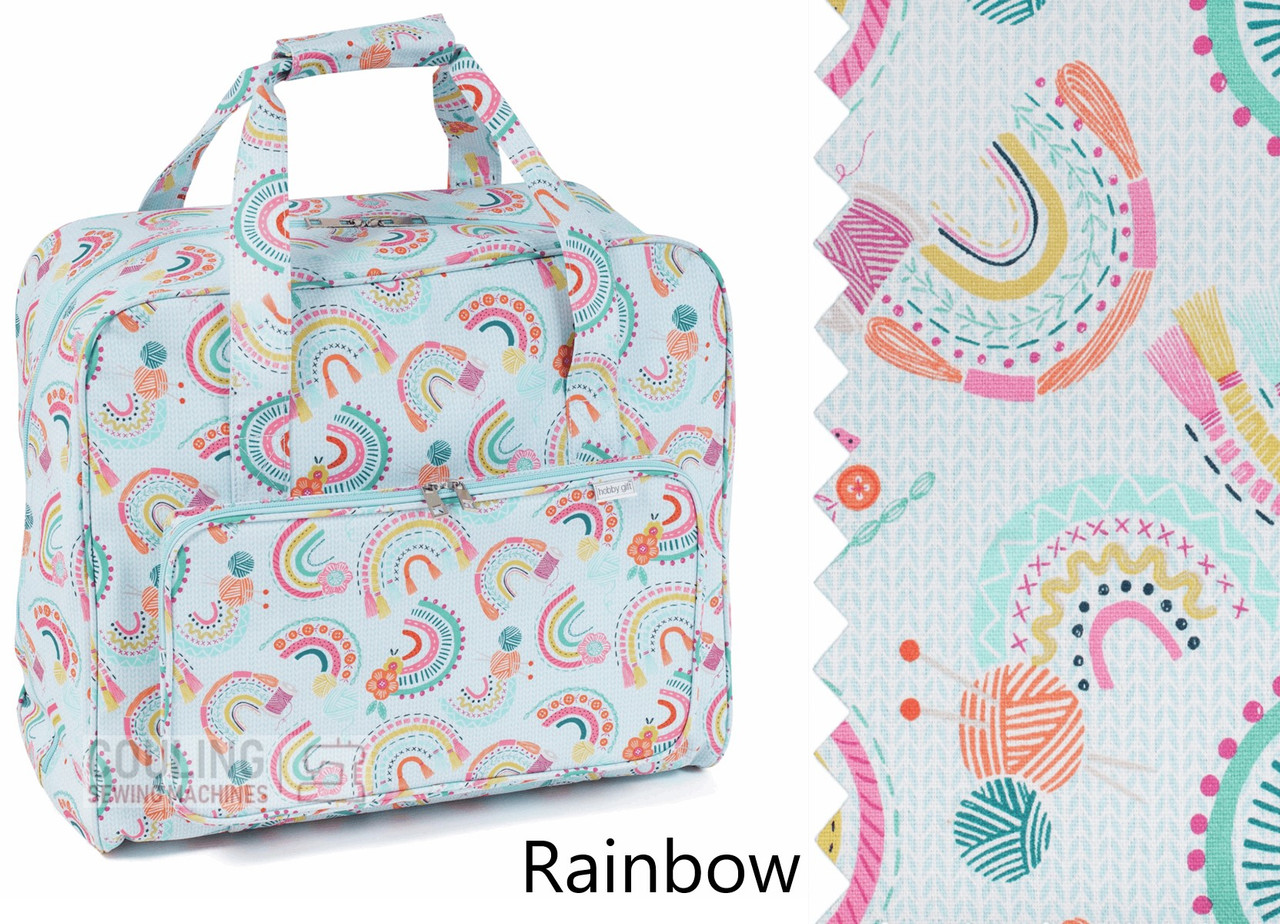 Premium Sewing Machine Carry Bag Rainbow 586 Couling Sewing Machines