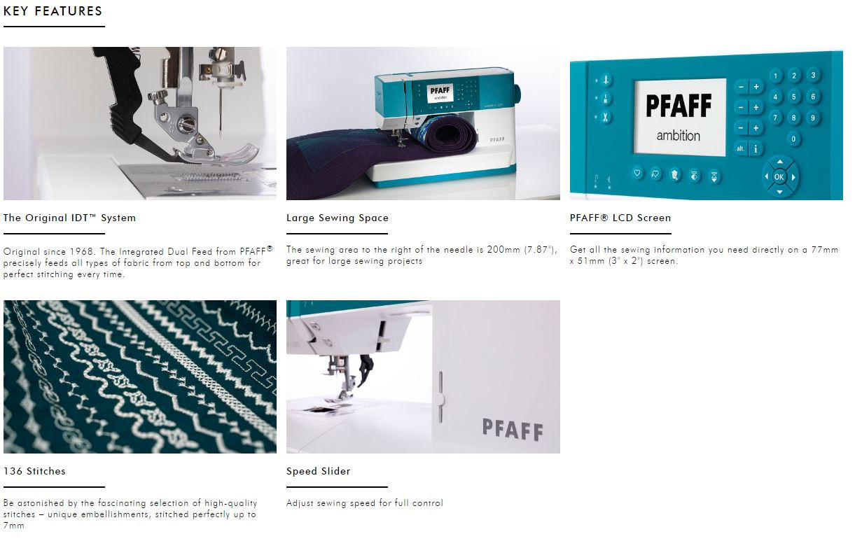 Pfaff Ambition 620 Sewing Machine Couling Sewing Machines