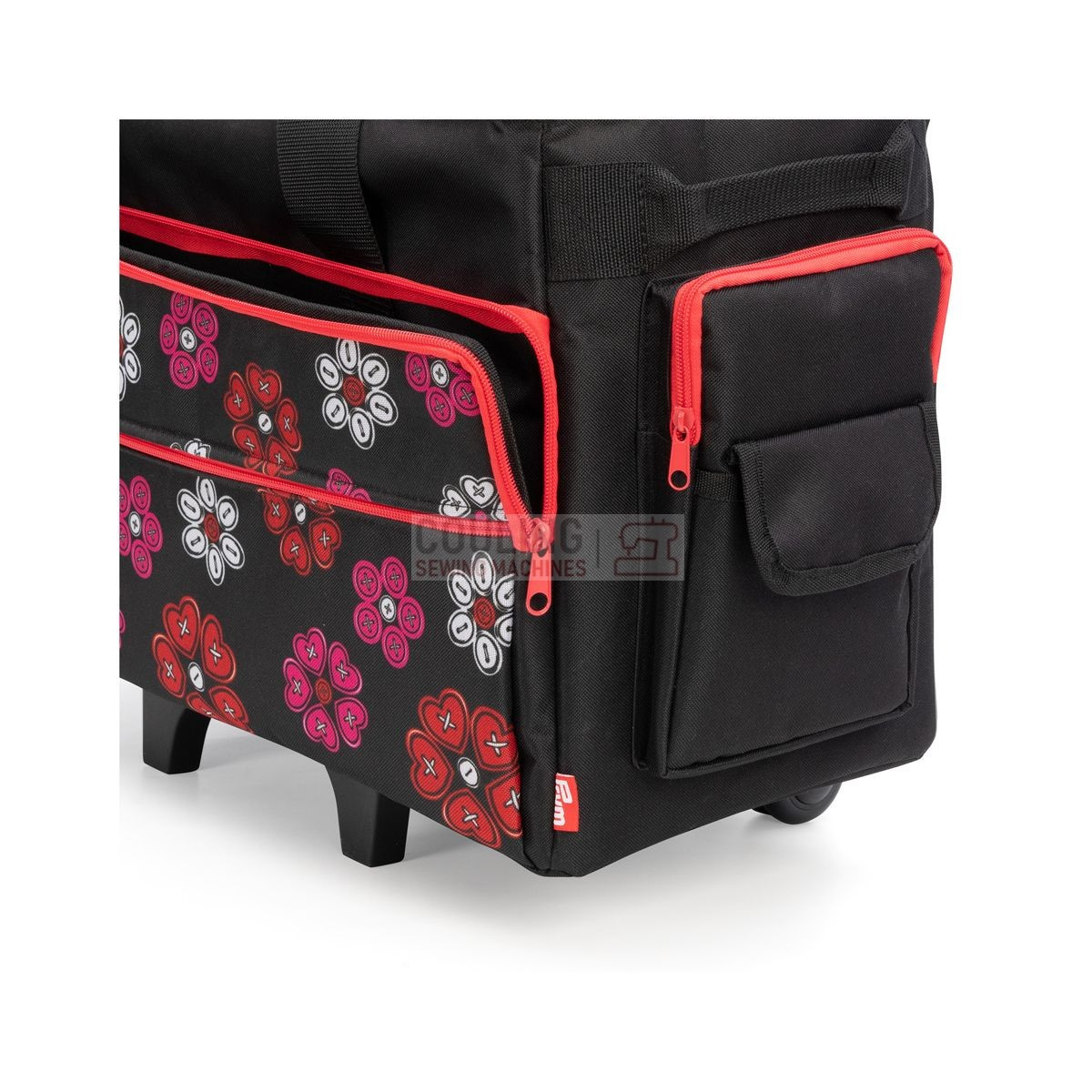 Prym Premium Sewing Machine Trolley Bag Big Floral 612635 Couling Sewing Machines