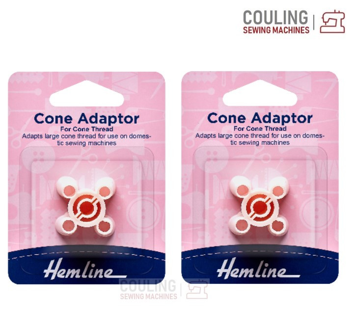 Overlock Thread Cone Adaptor Holder - 2 Pack - Couling Sewing Machines