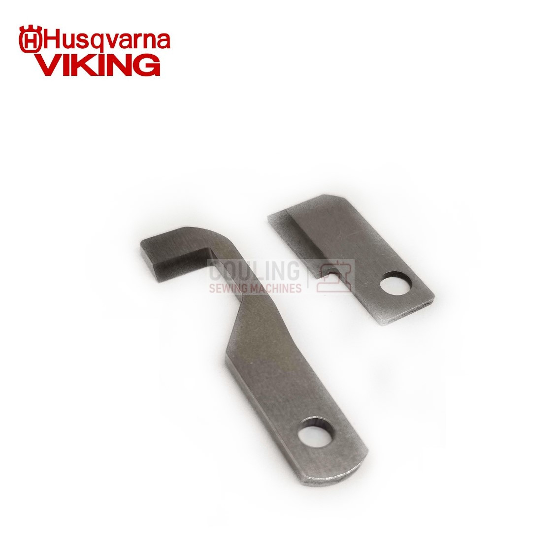 Husqvarna Viking Overlock Upper Lower Blade Set Huskylock 905